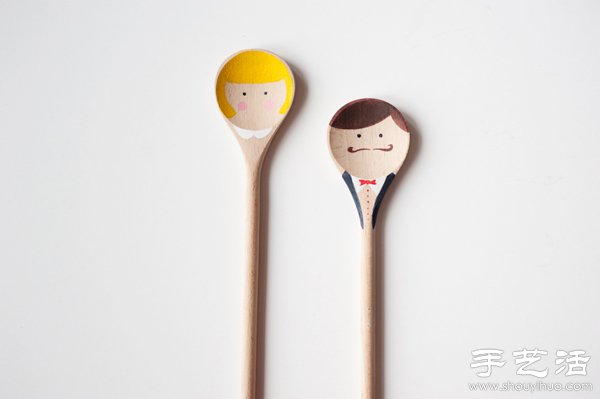 超有生活情趣的木勺創意手工DIY - www.fasang.cn