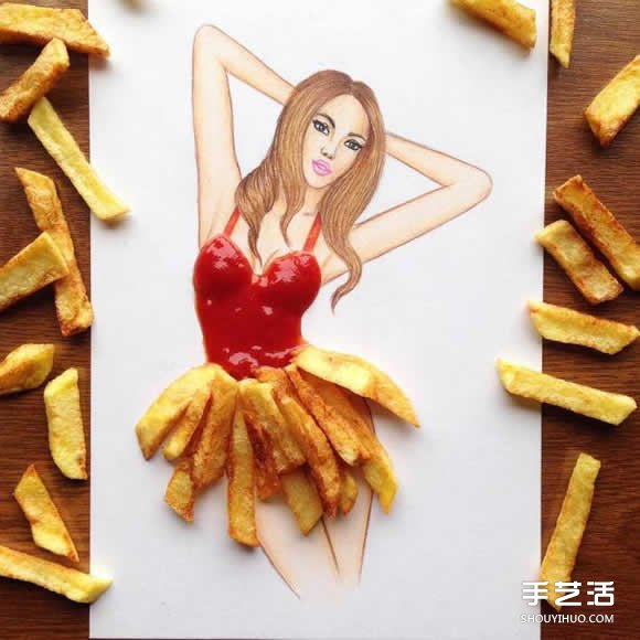 創意無極限 最天然華麗的日用品禮服DIY - www.fasang.cn