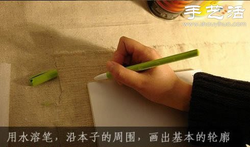 教你如何手工制作布皮本子 - www.fasang.cn