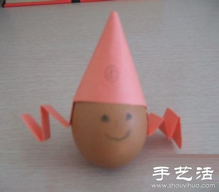 雞蛋+沙子 手工DIY可愛(ài)不倒翁 - www.fasang.cn
