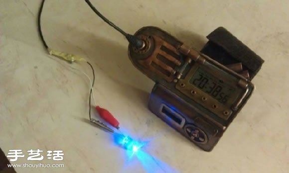 DIY手工制作蒸氣朋克風的酷炫手表 - www.fasang.cn
