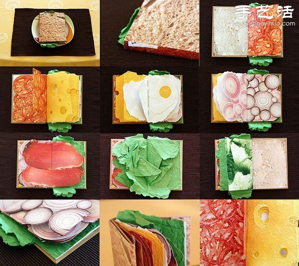 美味三明治書本 讓你食欲大開神器 - www.fasang.cn