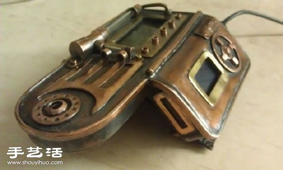 DIY手工制作蒸氣朋克風的酷炫手表 - www.fasang.cn