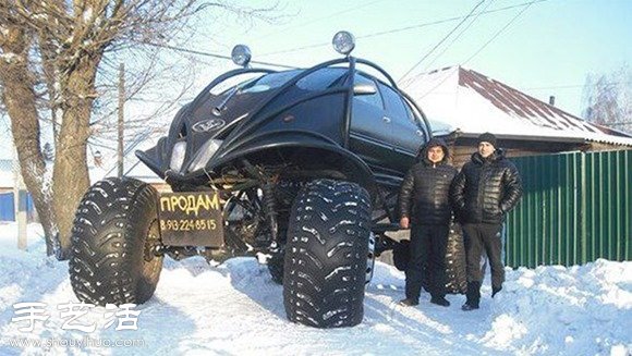 戰斗民族出品:超霸氣巨型汽車 - www.fasang.cn