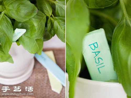 粘土手工制作 給盆栽DIY一款可愛的小標簽 - www.fasang.cn