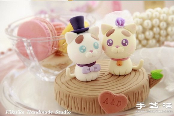 超萌的軟陶制作小動物玩偶 - www.fasang.cn