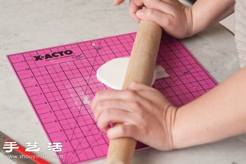 粘土手工制作 給盆栽DIY一款可愛的小標簽 - www.fasang.cn