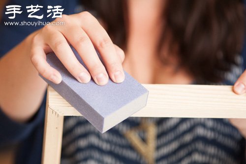 舊相框改造方法 相框手工DIY教程 - www.fasang.cn