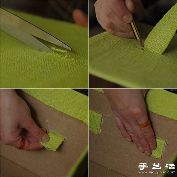 紙板箱/紙箱/包裝盒廢物利用制作衣物收納盒 - www.fasang.cn