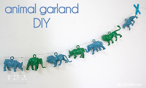 塑料動物玩具改造 14種塑料公仔DIY小制作 - www.fasang.cn