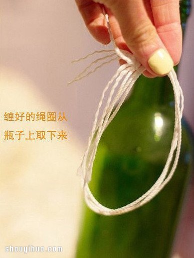 如何安全整齊切割玻璃瓶 廢物利用DIY花瓶 - www.fasang.cn
