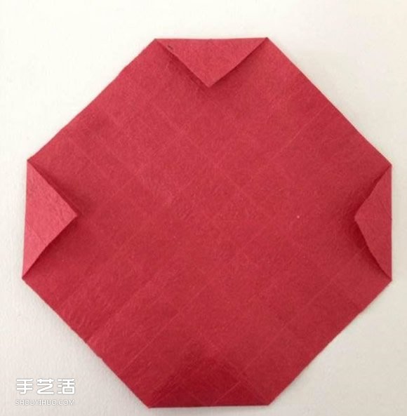 超詳細川崎玫瑰的折法圖解 包括花朵和花托 - www.fasang.cn