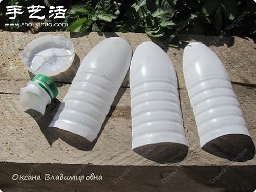牛奶瓶廢物利用 DIY手工制作玩具天鵝 - www.fasang.cn