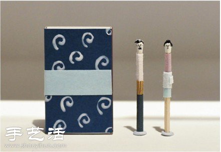 火柴棍創意DIY有趣的人物形象 - www.fasang.cn
