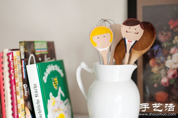超有生活情趣的木勺創意手工DIY - www.fasang.cn