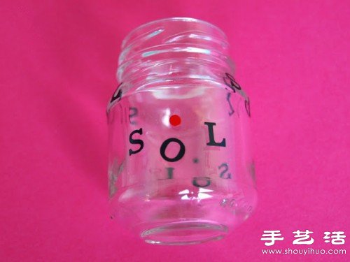 玻璃瓶廢物利用DIY可愛的調味瓶 - www.fasang.cn