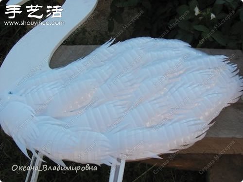 牛奶瓶廢物利用 DIY手工制作玩具天鵝 - www.fasang.cn