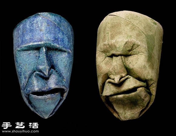 衛生紙卷筒變廢為寶DIY人物臉譜 - www.fasang.cn