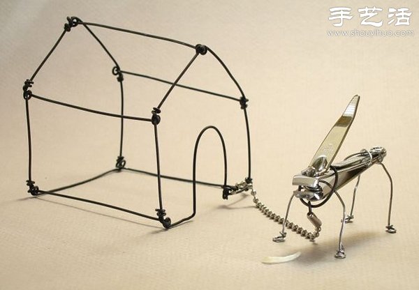 鐵絲創意DIY 制作有趣的小玩意 - www.fasang.cn