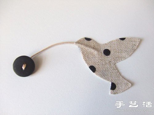 DIY手工制作可愛的小鳥書簽 - www.fasang.cn