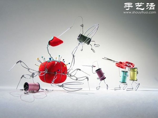 鐵絲創意DIY 制作有趣的小玩意 - www.fasang.cn
