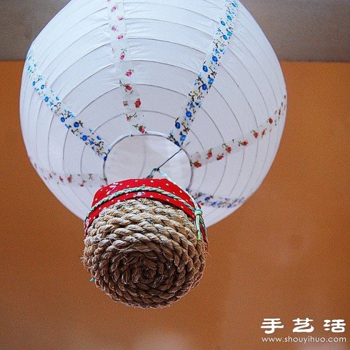 超可愛的熱氣球手工制作圖解教程 - www.fasang.cn