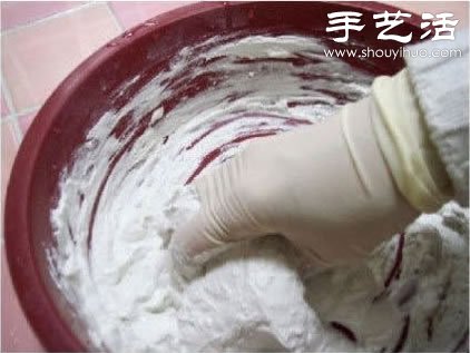 瓷磚碎片廢物利用改造舊托盤 - www.fasang.cn