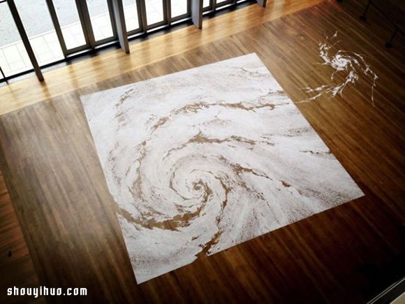日本藝術家 Motoi Yamamoto 創意鹽畫 - www.fasang.cn