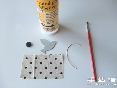 DIY手工制作可愛的小鳥書簽 - www.fasang.cn