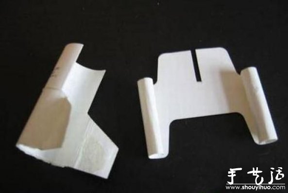 煙盒手工DIY紙模飛機的教程 - www.fasang.cn