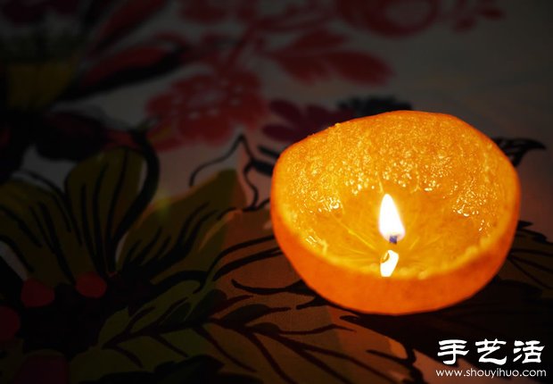 溫馨浪漫小桔燈創(chuàng)意DIY - www.fasang.cn