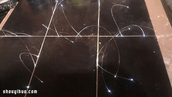 光纖創意DIY:把地板變成星光點點的夜空 - www.fasang.cn
