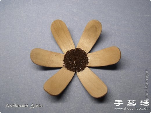 雪糕棍變廢為寶手工制作漂亮手工花 - www.fasang.cn