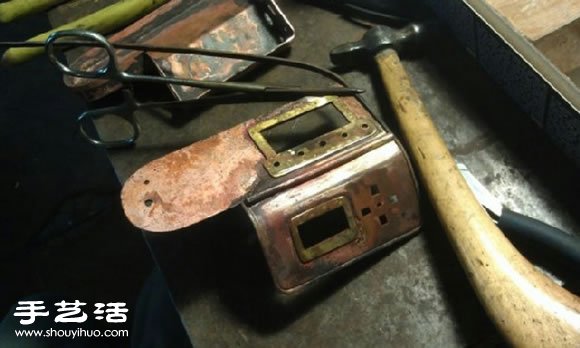 DIY手工制作蒸氣朋克風的酷炫手表 - www.fasang.cn