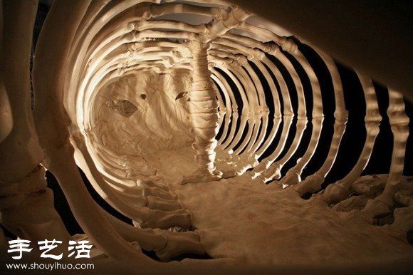 印度藝術家DIY的史前怪獸汽車模型 - www.fasang.cn