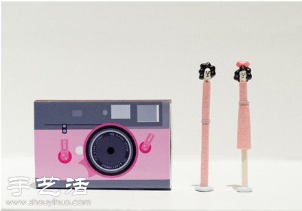 火柴棍創意DIY有趣的人物形象 - www.fasang.cn
