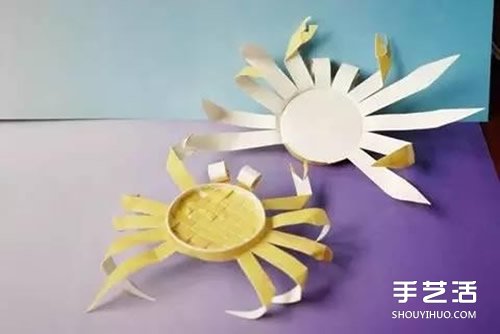 幼兒園螃蟹模型制作 一次性紙杯做螃蟹的教程 - www.fasang.cn