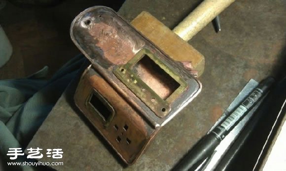 DIY手工制作蒸氣朋克風的酷炫手表 - www.fasang.cn