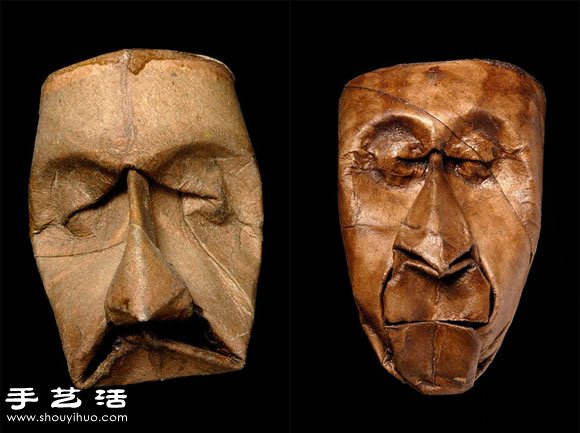 衛生紙卷筒變廢為寶DIY人物臉譜 - www.fasang.cn