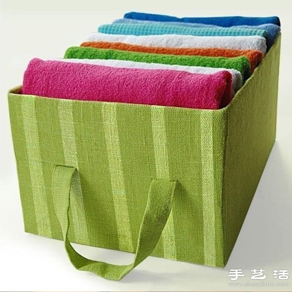 紙板箱/紙箱/包裝盒廢物利用制作衣物收納盒 - www.fasang.cn