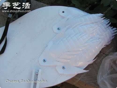 牛奶瓶廢物利用 DIY手工制作玩具天鵝 - www.fasang.cn