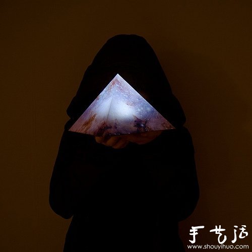 DIY手工制作夢幻金字塔燈具 - www.fasang.cn