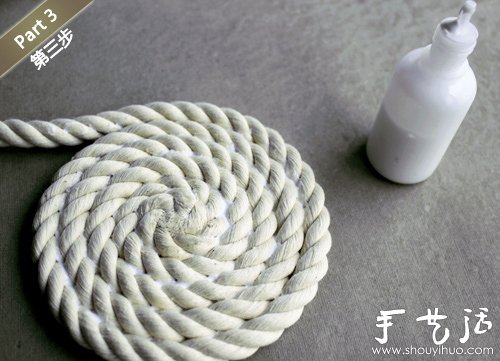 創意手工:編織繩手工DIY小清新花瓶 - www.fasang.cn