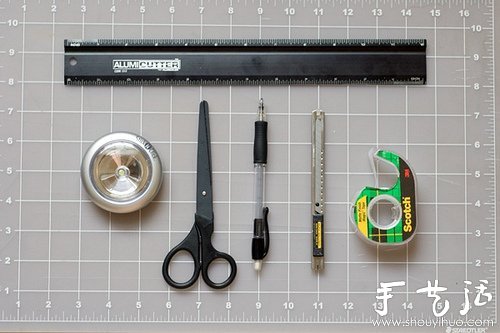 DIY手工制作夢幻金字塔燈具 - www.fasang.cn