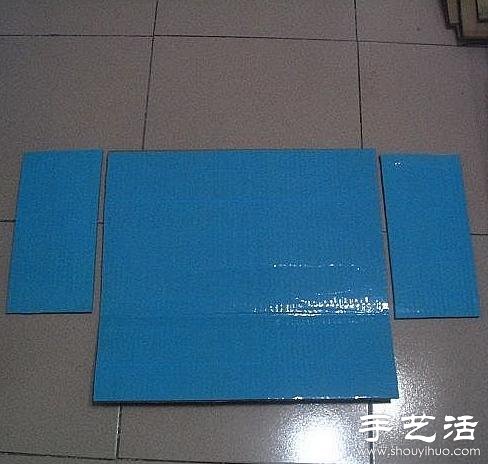 廢舊紙箱廢物利用制作鞋架的方法 - www.fasang.cn