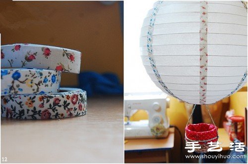超可愛的熱氣球手工制作圖解教程 - www.fasang.cn