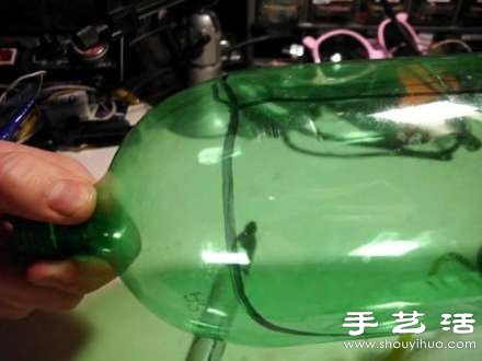 大瓶可樂瓶/雪碧瓶廢物利用制作防毒面具 - www.fasang.cn