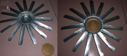 易拉罐變廢為寶手工DIY迷你螺旋槳飛機(jī) - www.fasang.cn