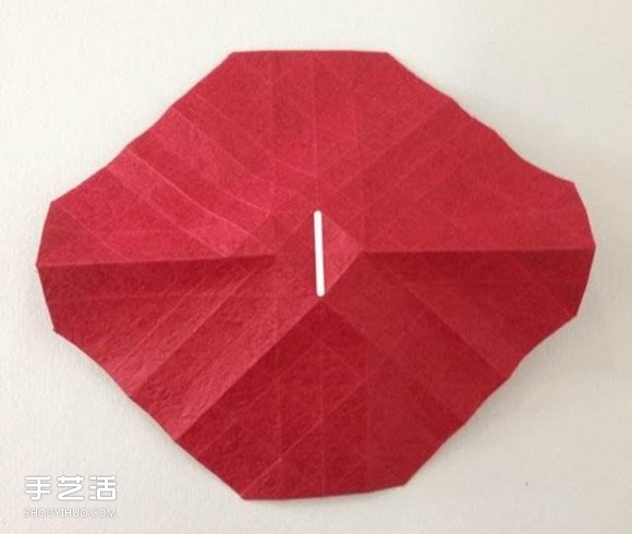 超詳細川崎玫瑰的折法圖解 包括花朵和花托 - www.fasang.cn