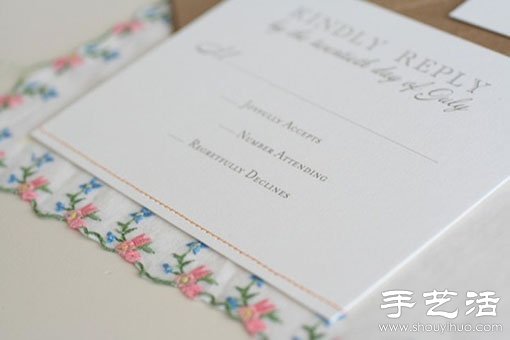 DIY浪漫溫馨結(jié)婚請柬 - www.fasang.cn